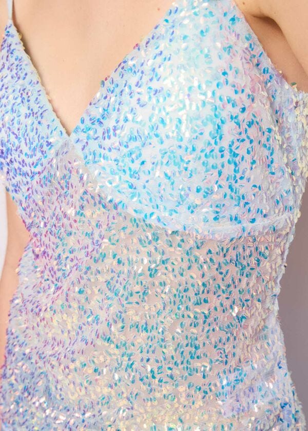 Top full paillettes