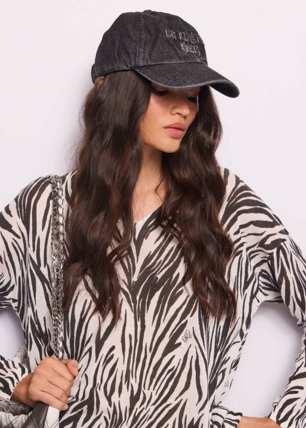 Cappello baseball in denim Denny Rose Jeans