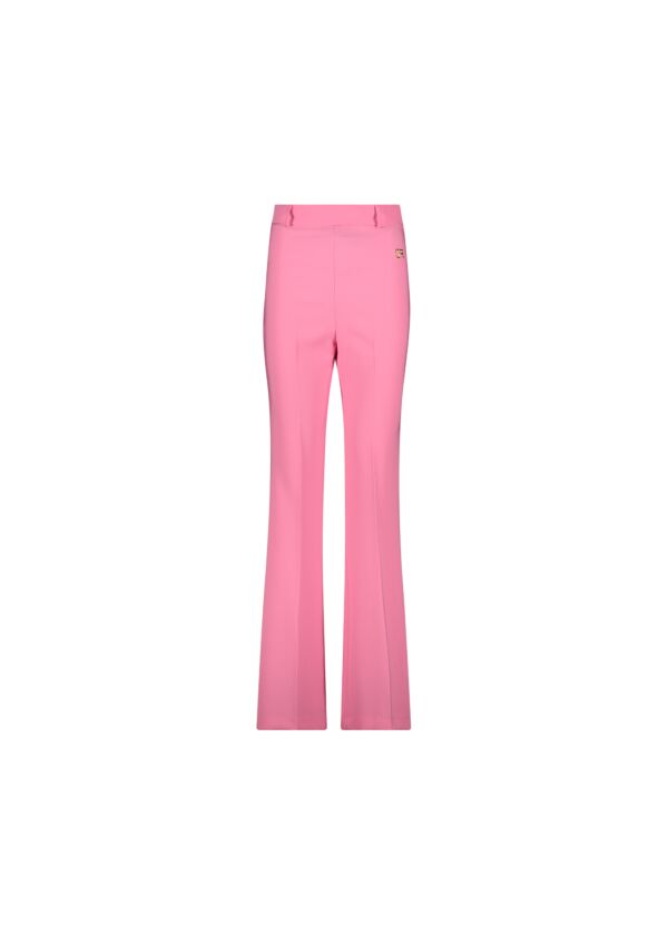 Stretch trousers with pleat Denny Rose