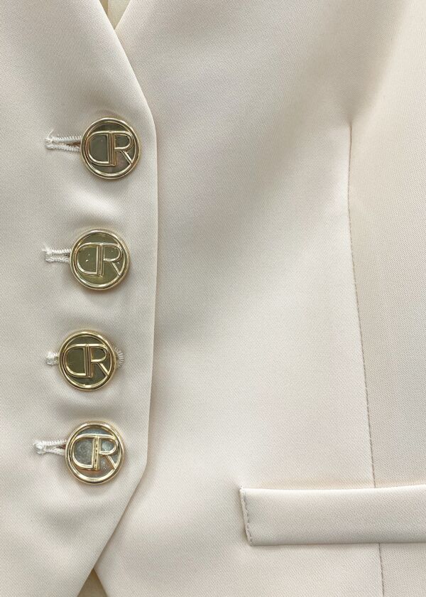 Vest in stretch fabric