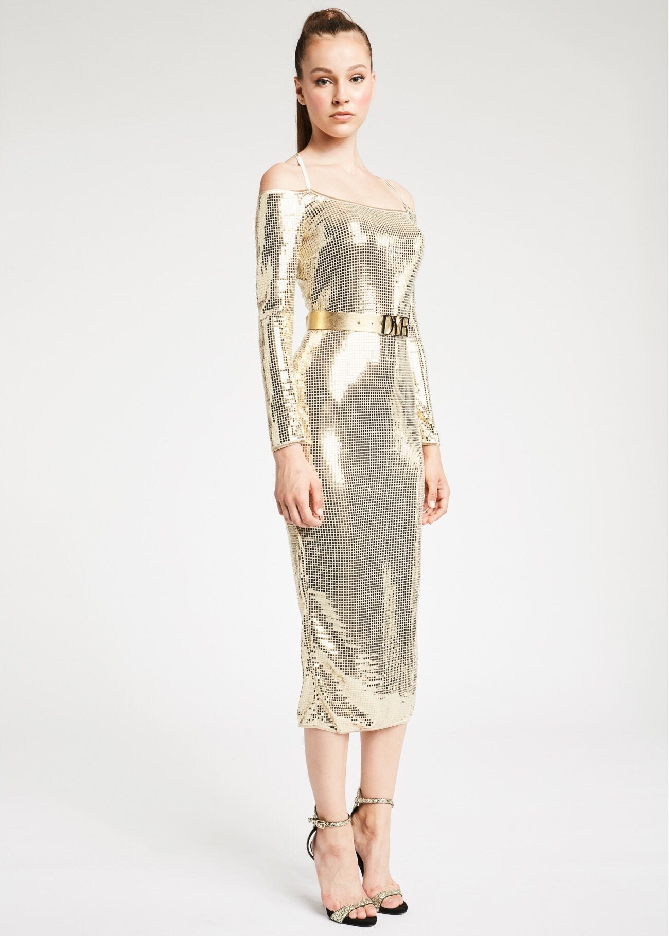 Metallic dress