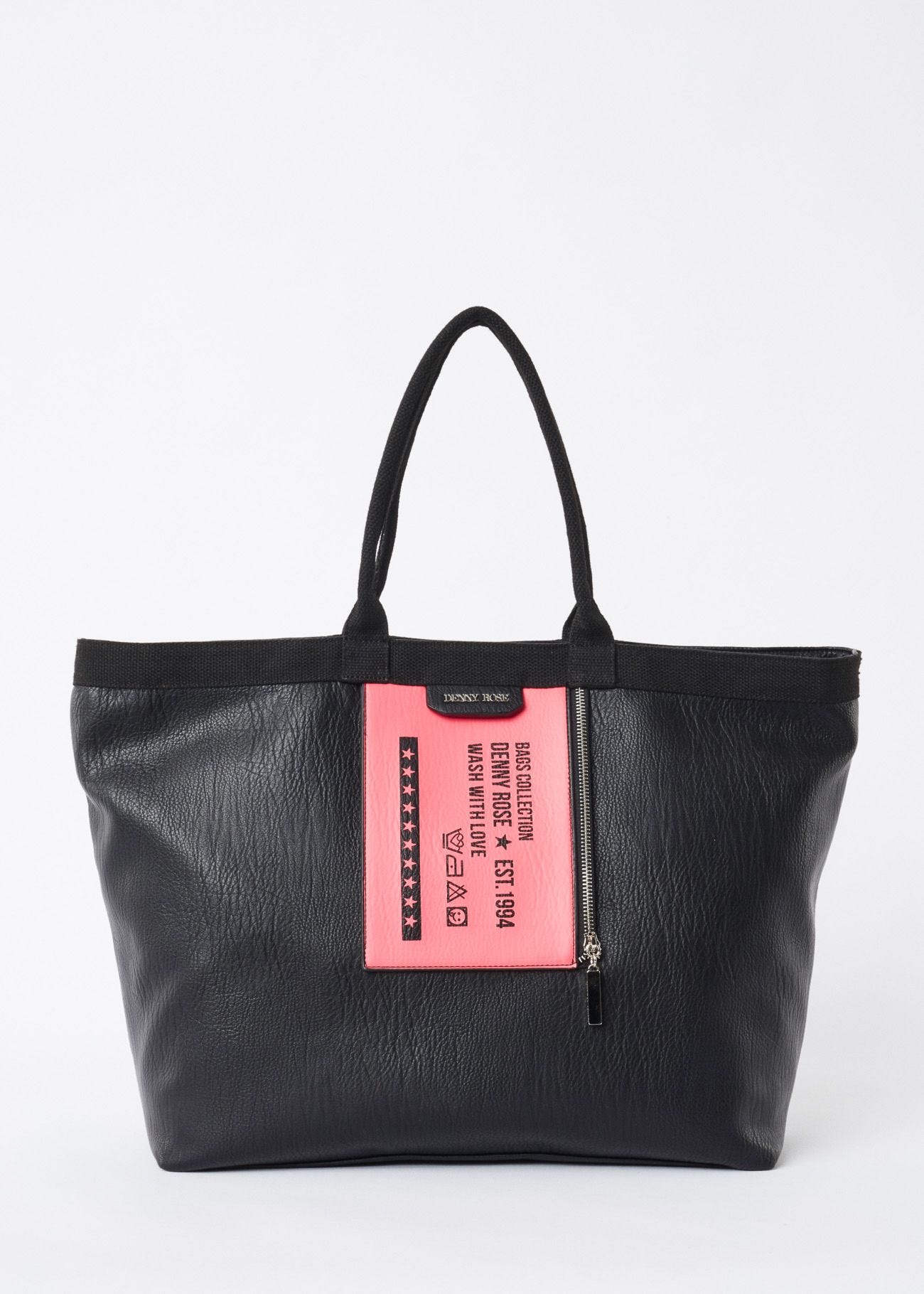 Shopping bag con zip