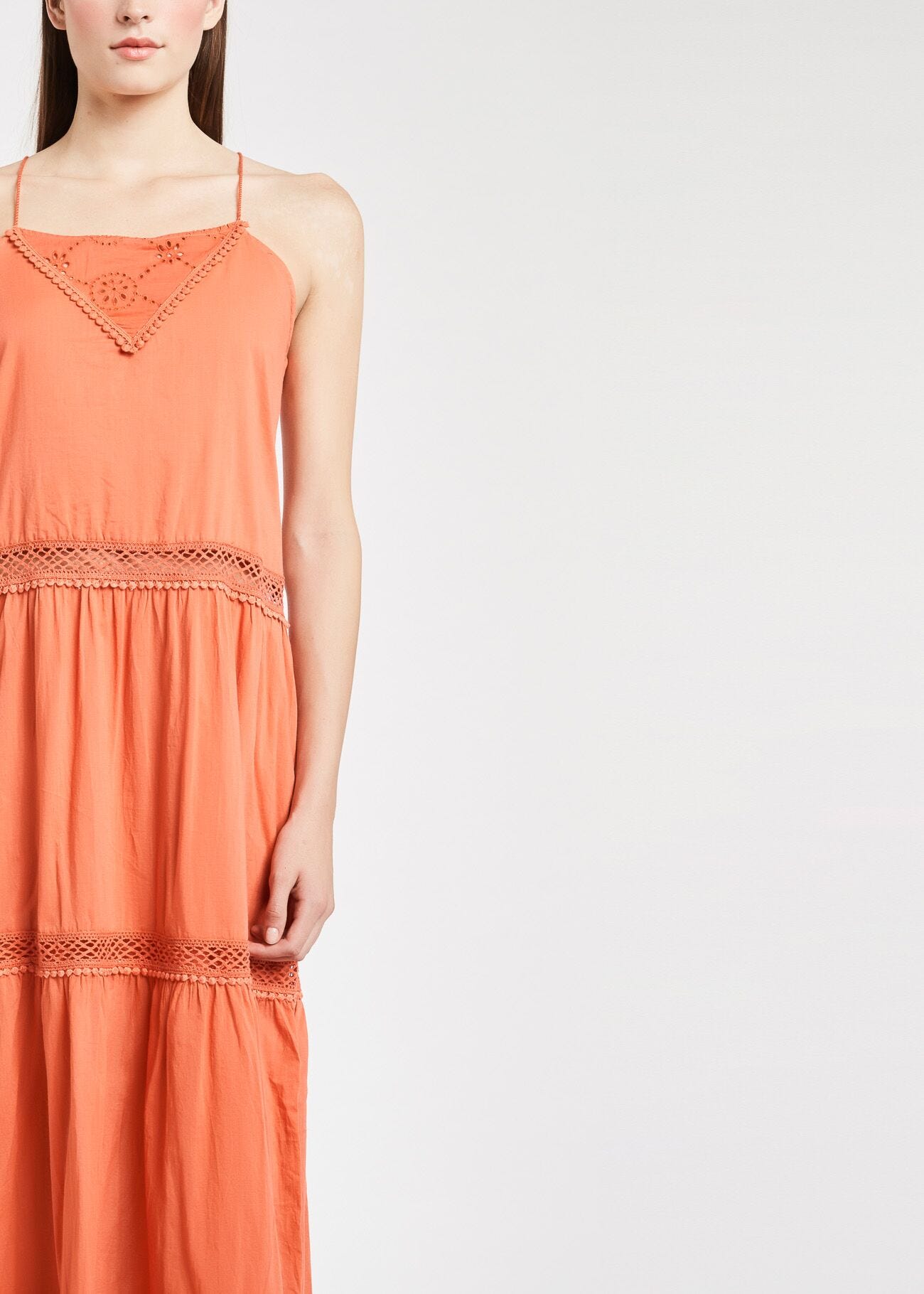 Maxi dress in cotton