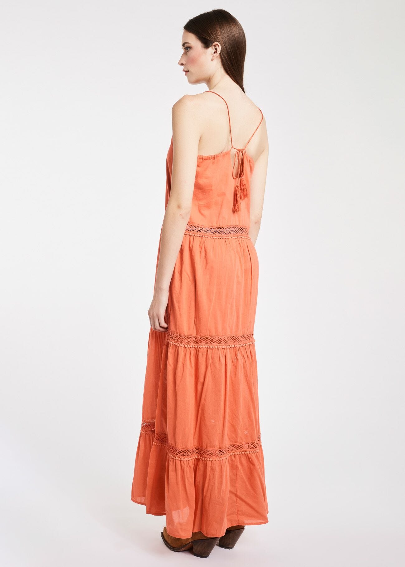 Maxi dress in cotton