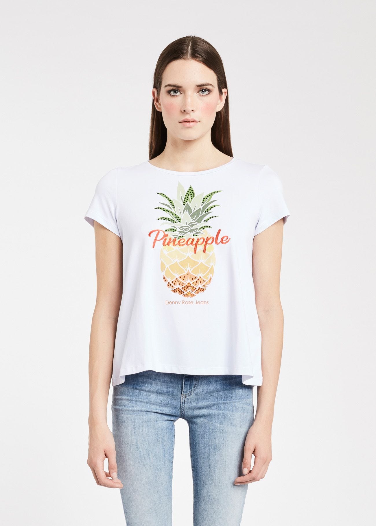 T-shirt stampa pineapple