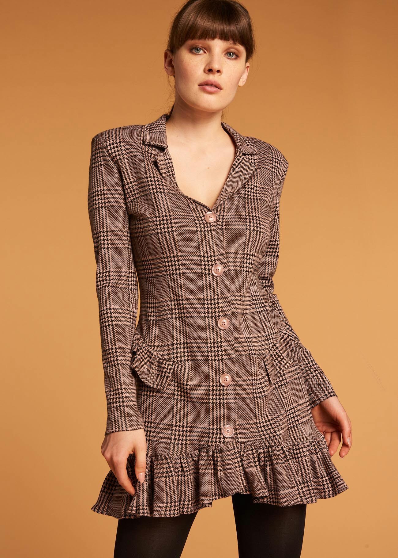 Prince of Wales check dress