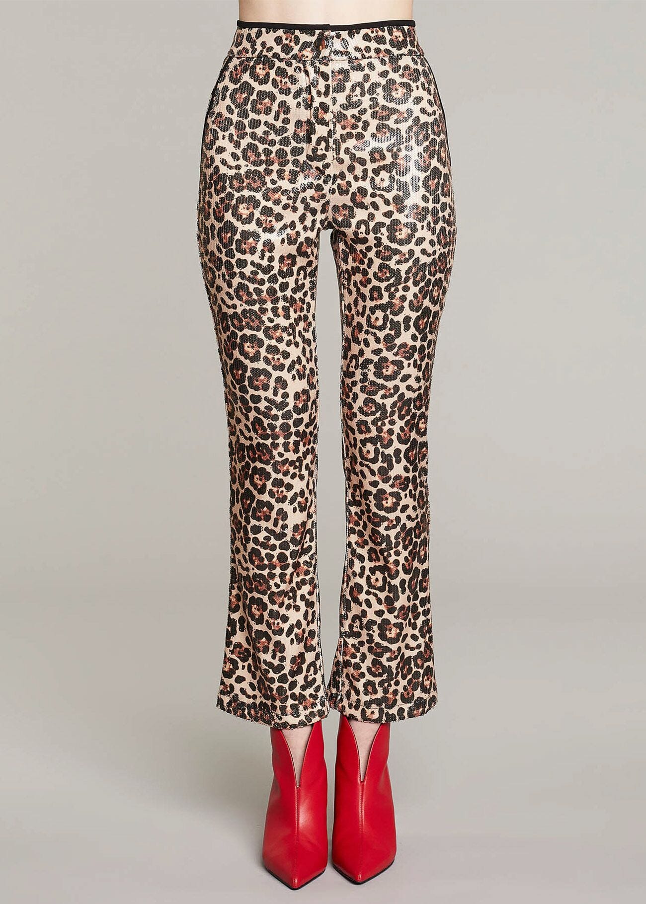 Trousers with sequins