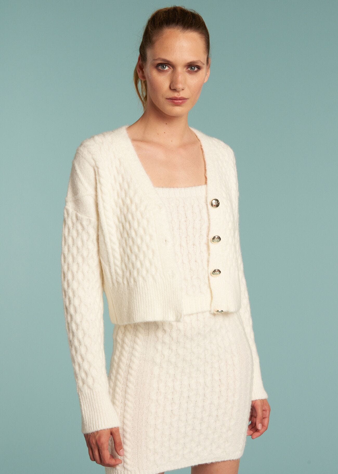 Cardigan jacquard