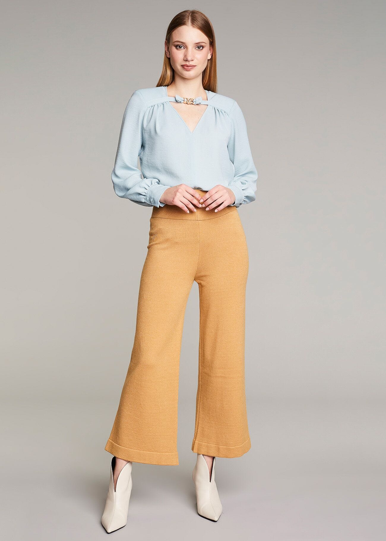 Knitted trousers