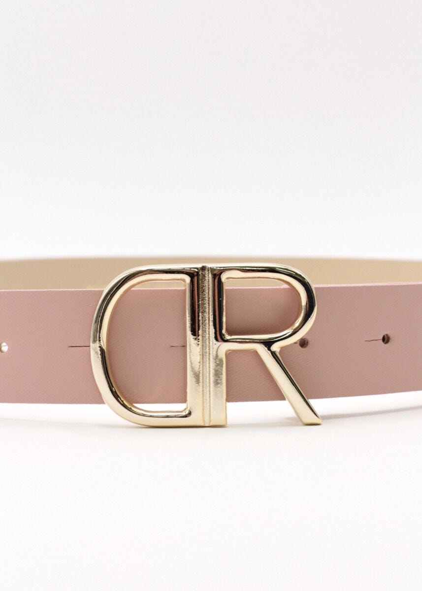 Belt with DR buckle