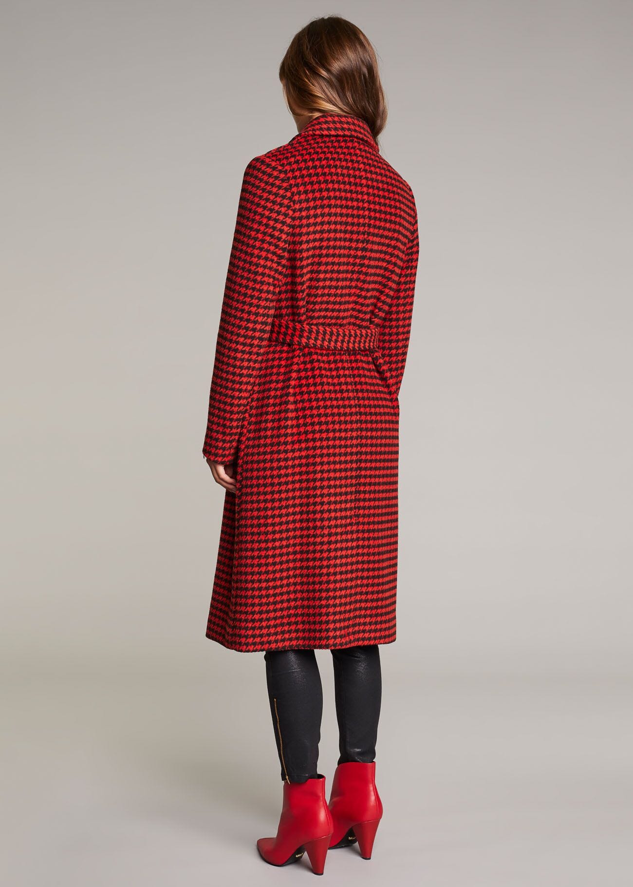 Houndstooth coat