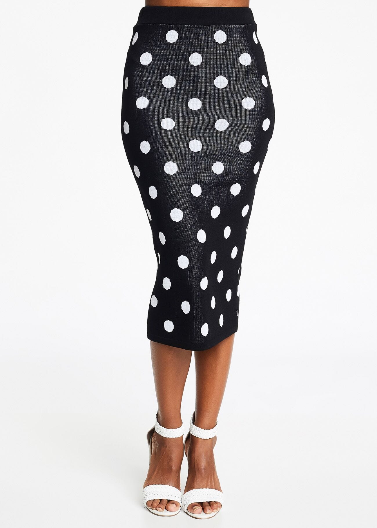 Polka-dot skirt