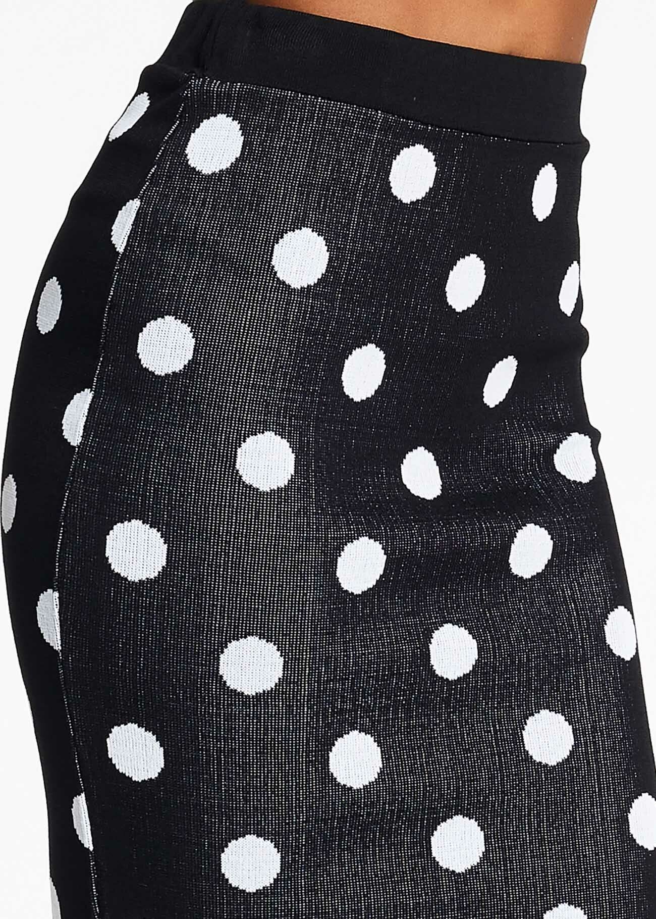 Polka-dot skirt