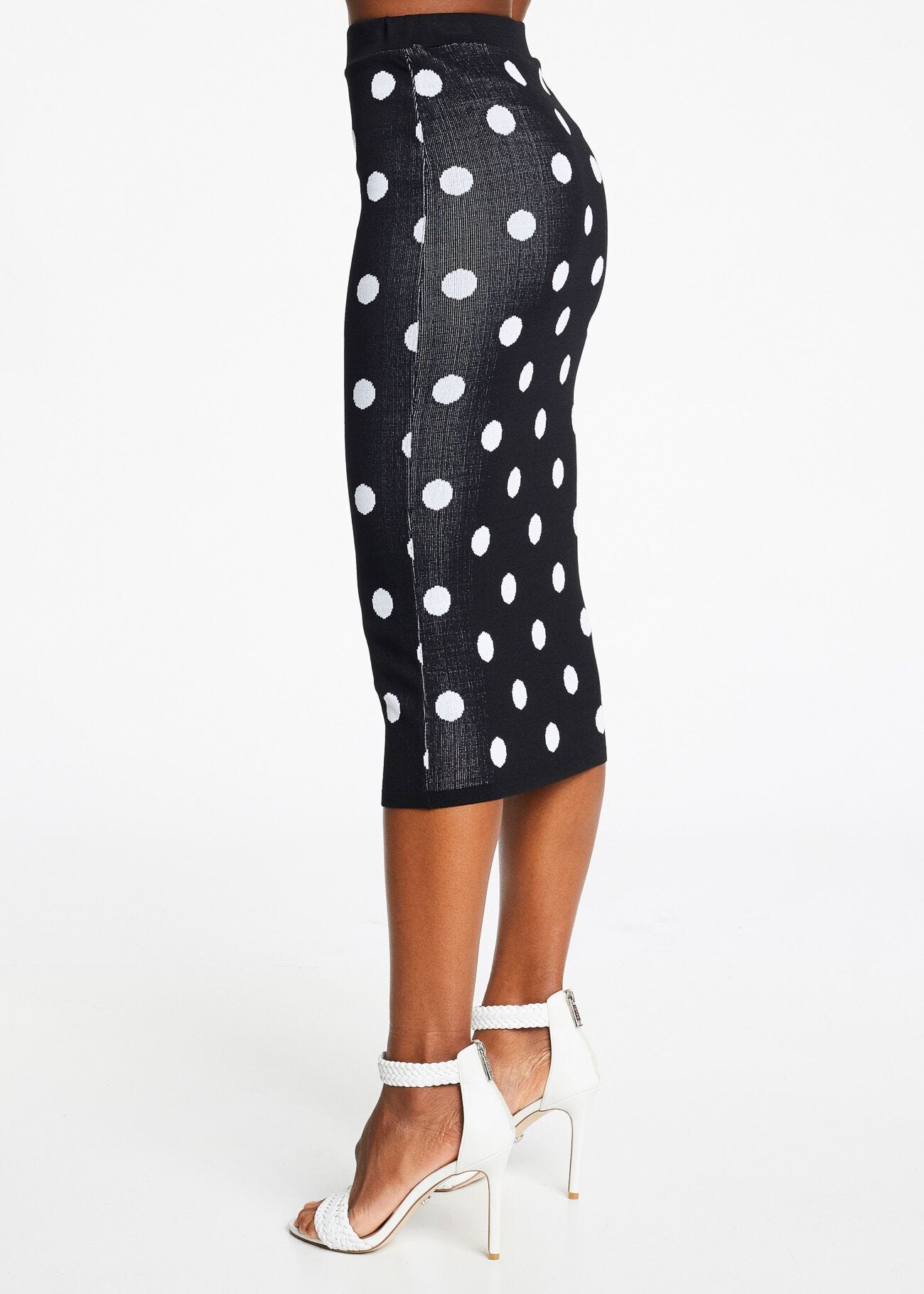 Polka-dot skirt