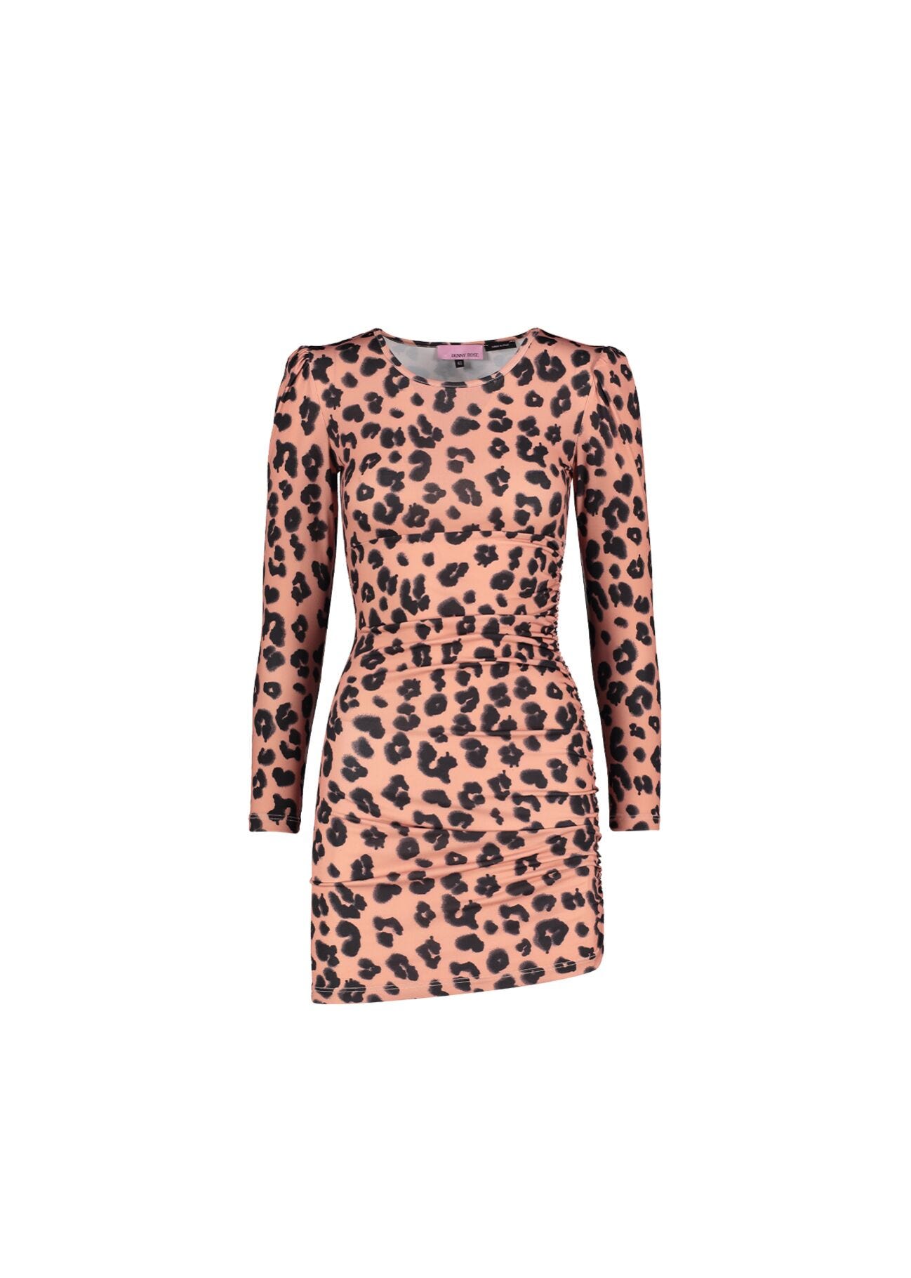 Animal-print dress