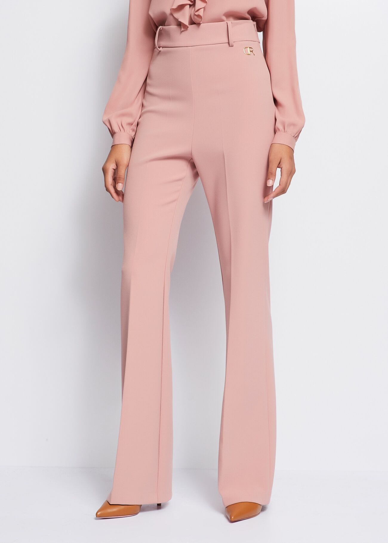 Two way stretch trousers