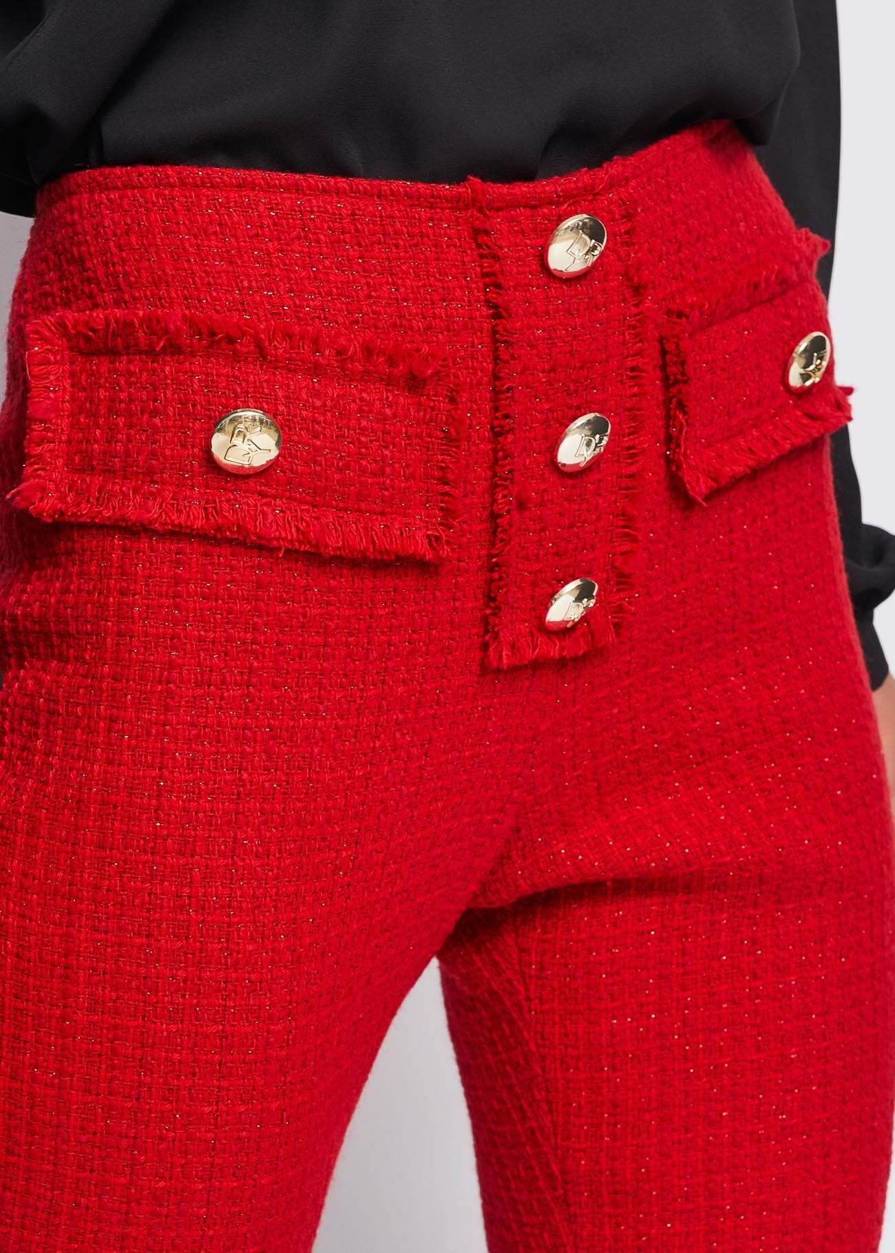 Bouclé trousers