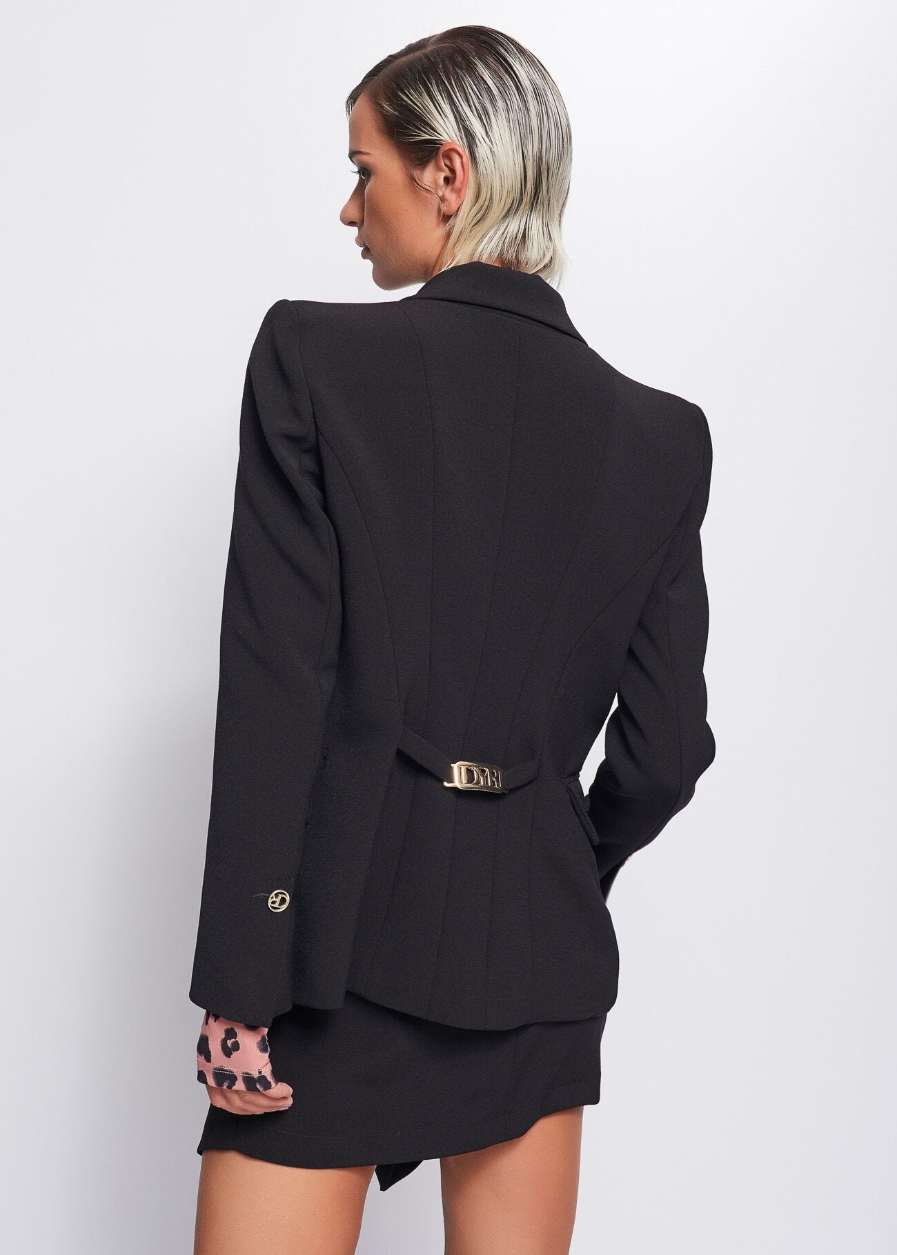 Two-way stretch blazer