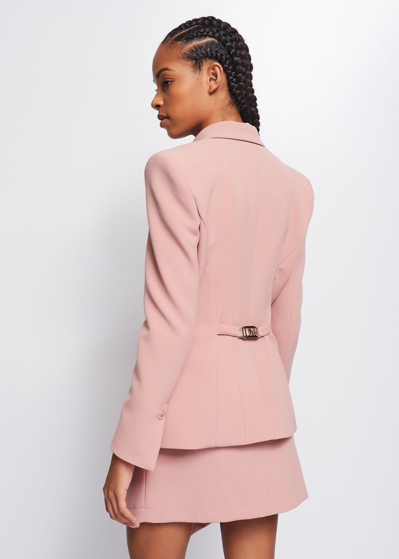 Two-way stretch blazer