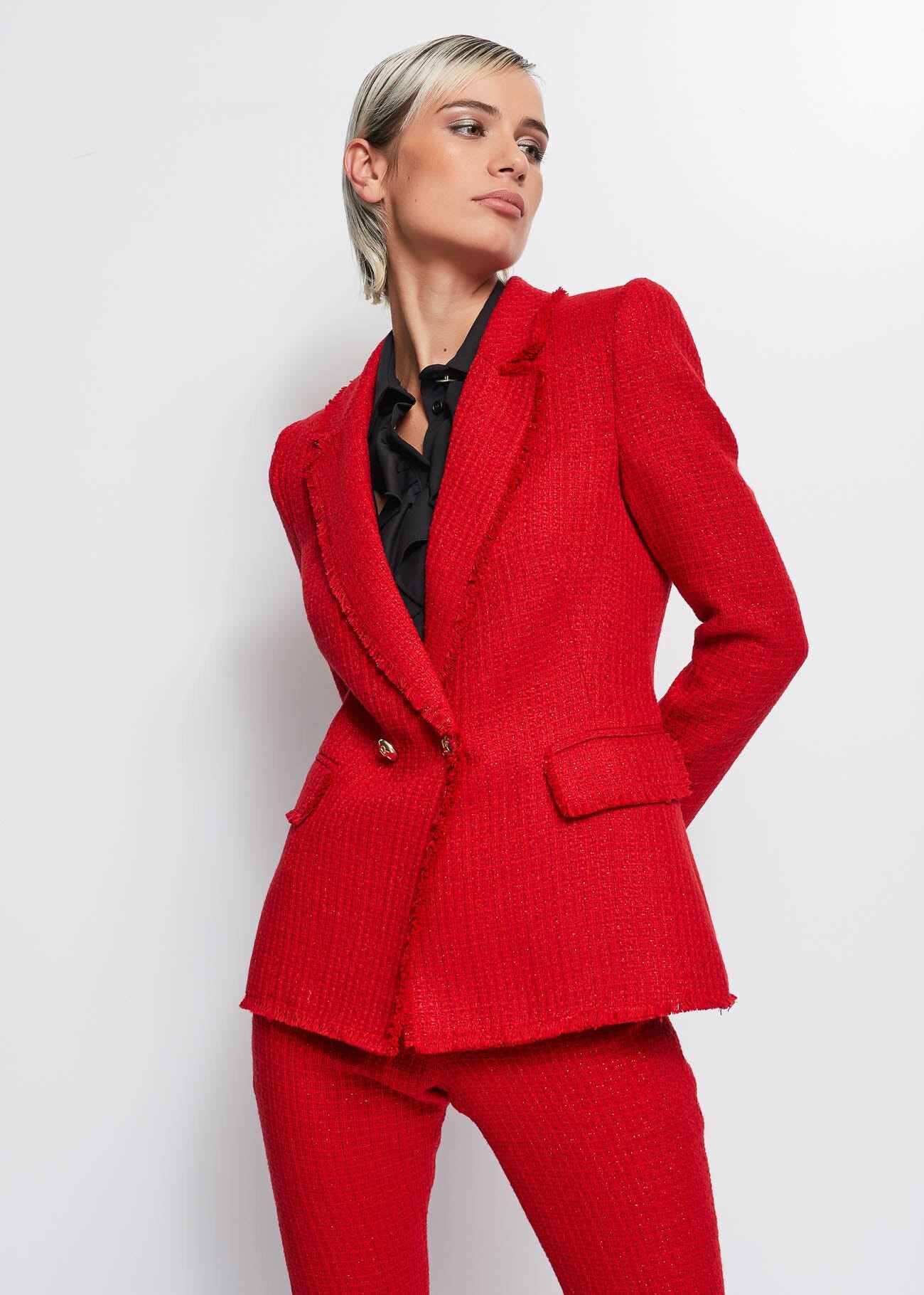 Bouclé blazer