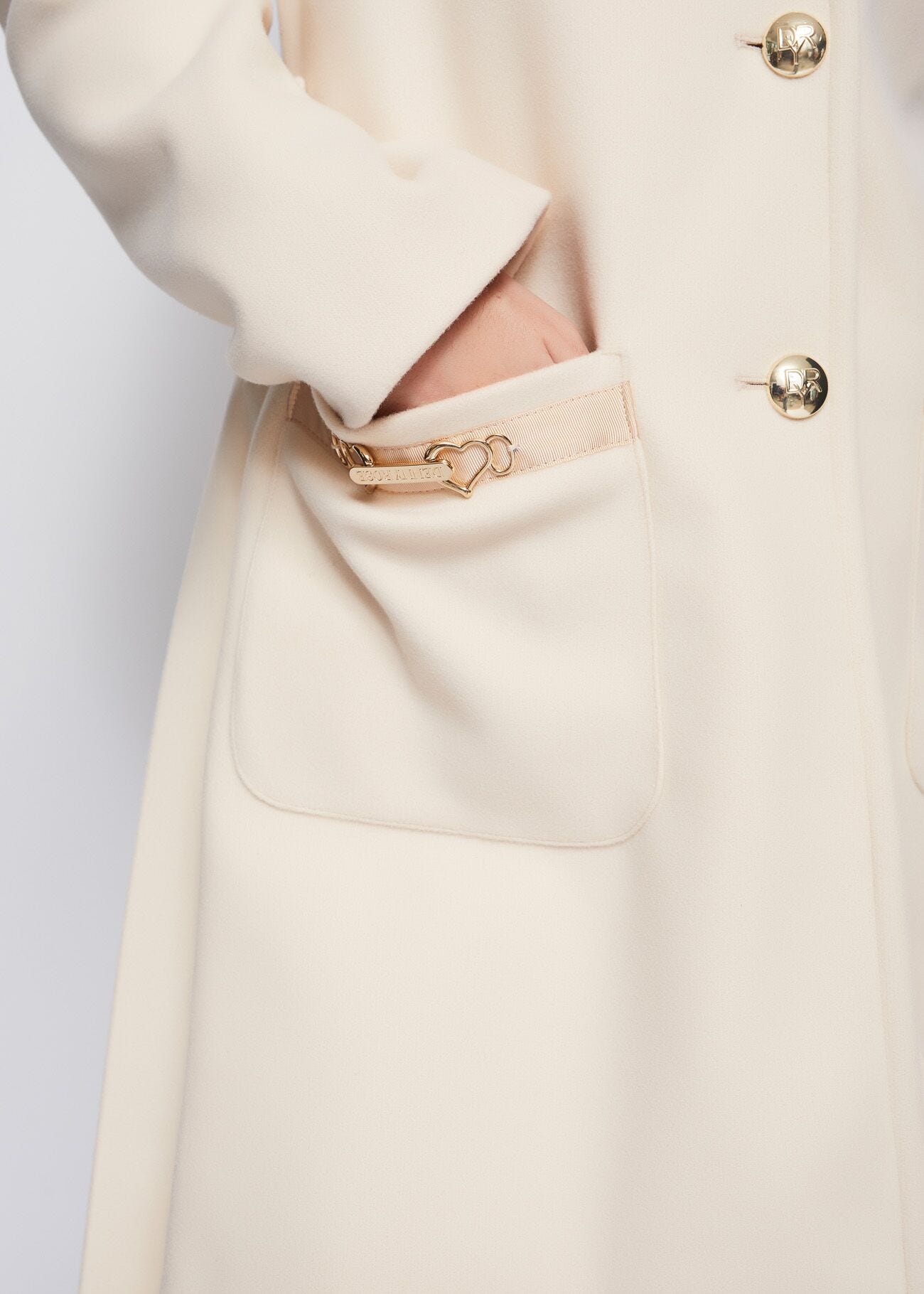 Coat with lapels