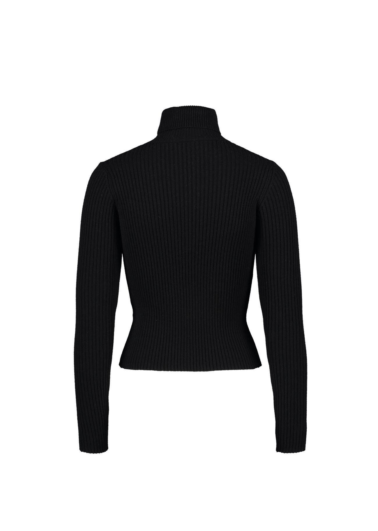 Polo neck jumper