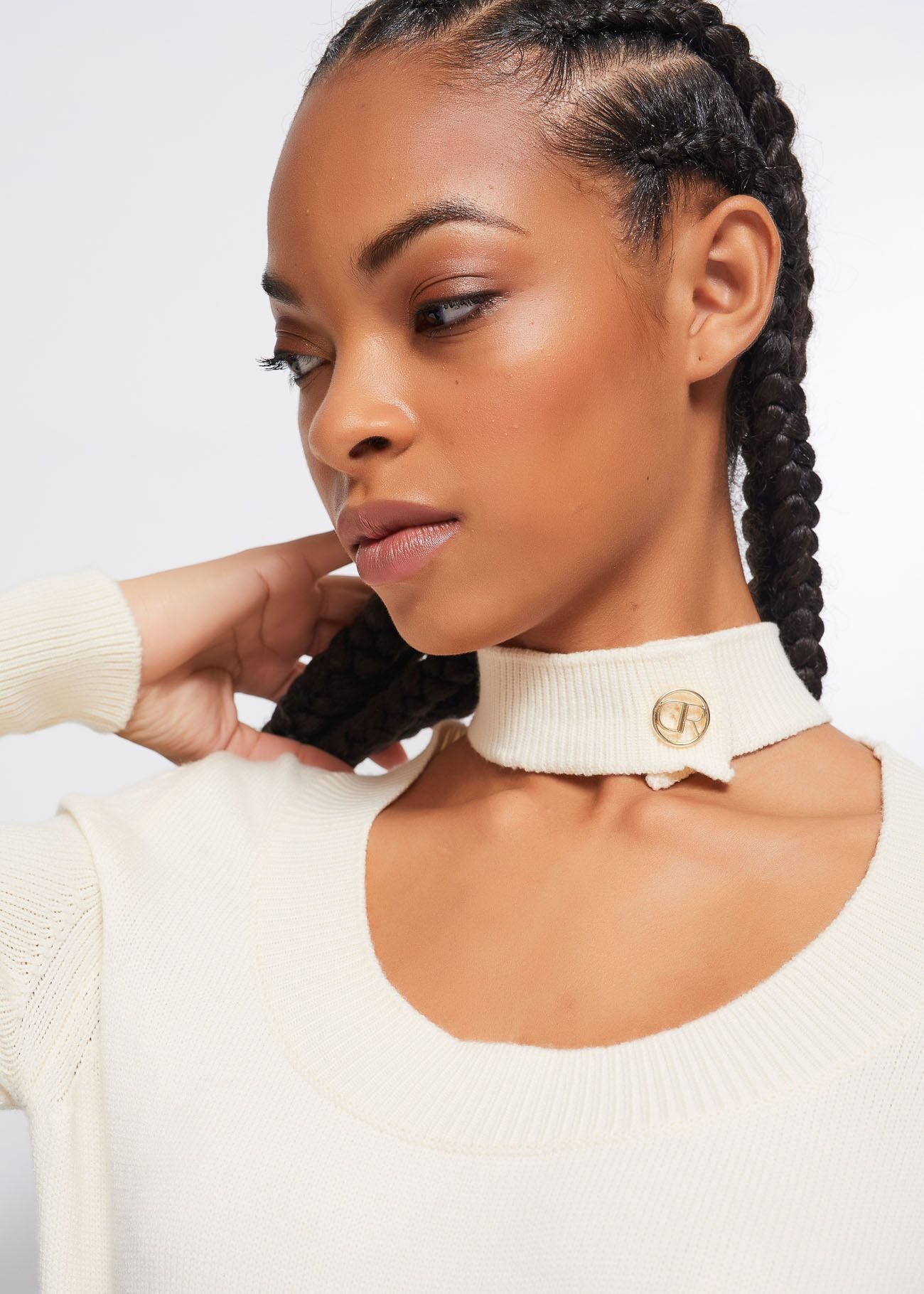 Maglia discount con choker