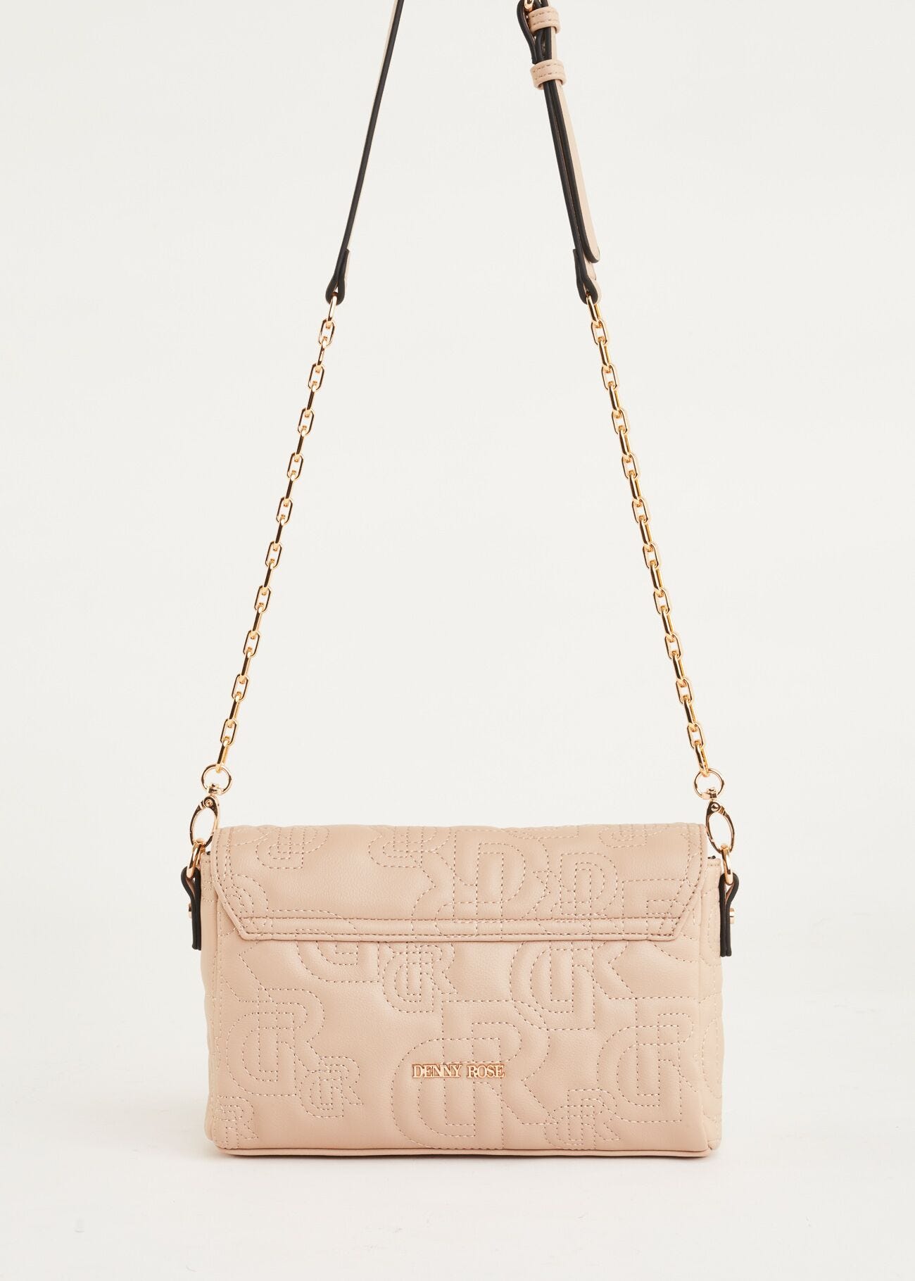 Crossbody in similpelle trapuntata