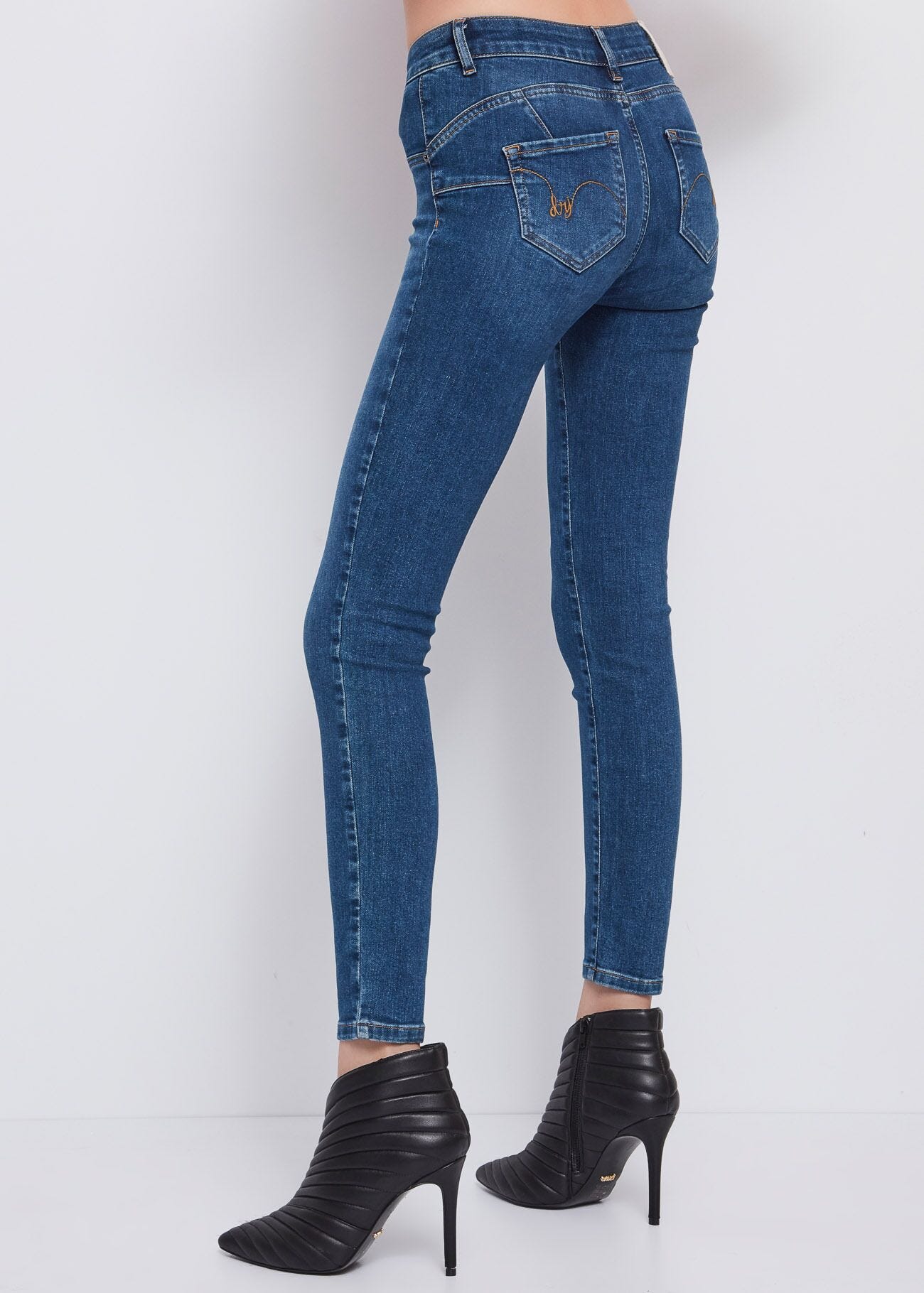 Push up jeggings low waist sales