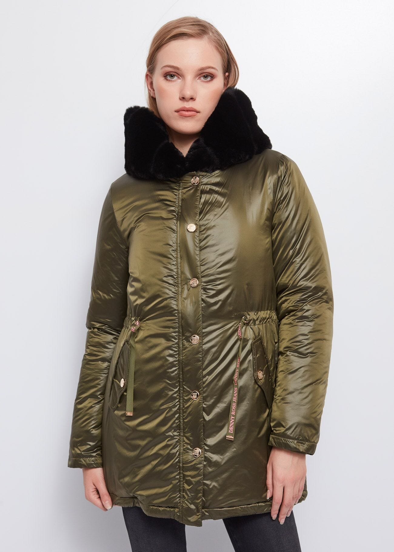 Nylon parka