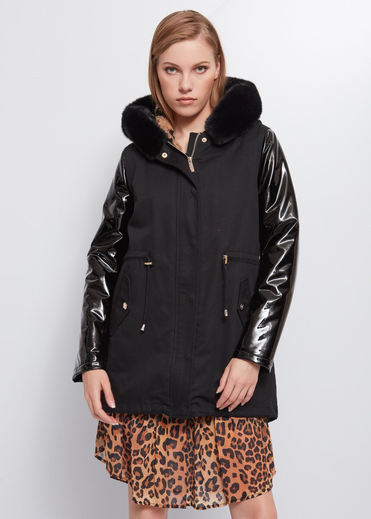 Hooded parka