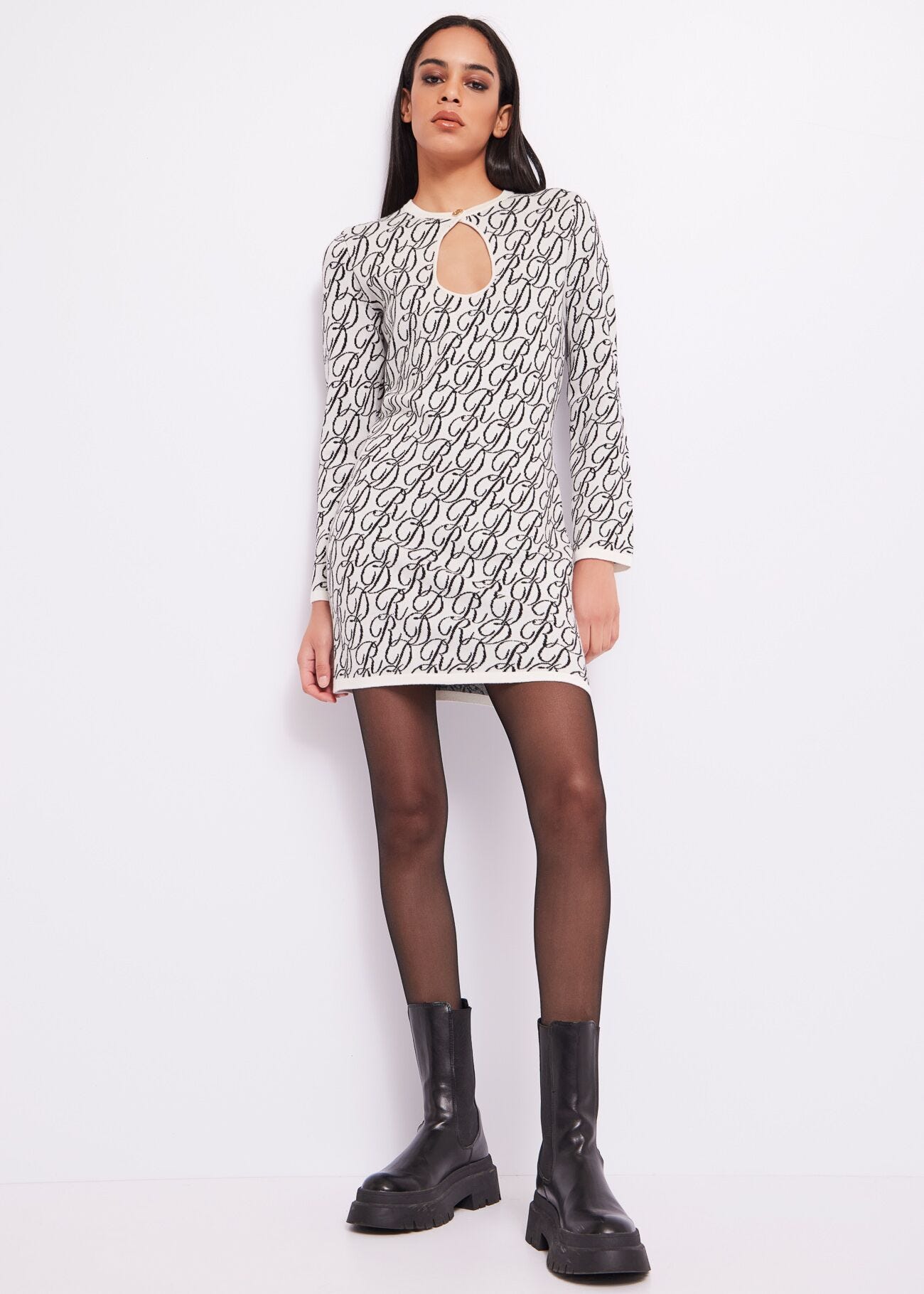 Abito jacquard