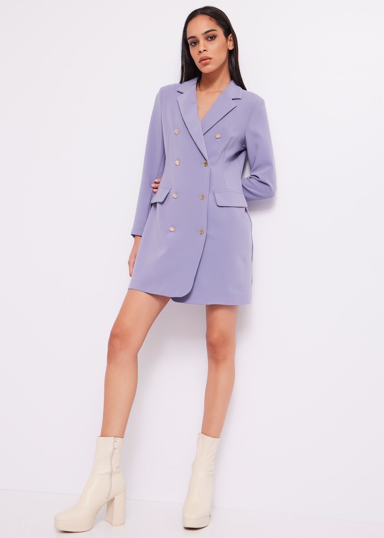 Two-way stretch dress