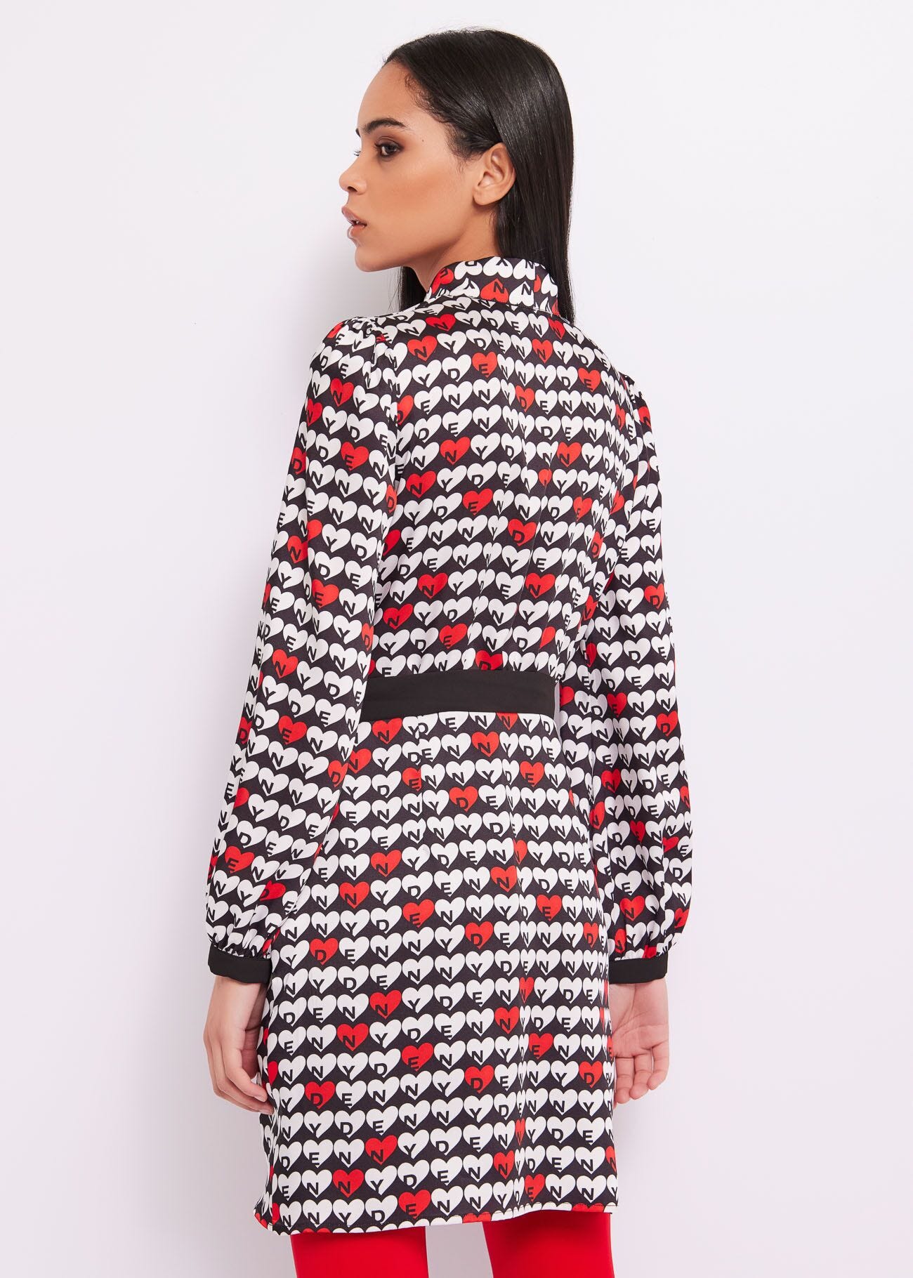 Dress with hearts