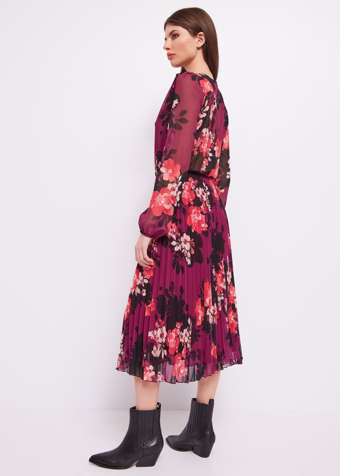 Floral-print dress