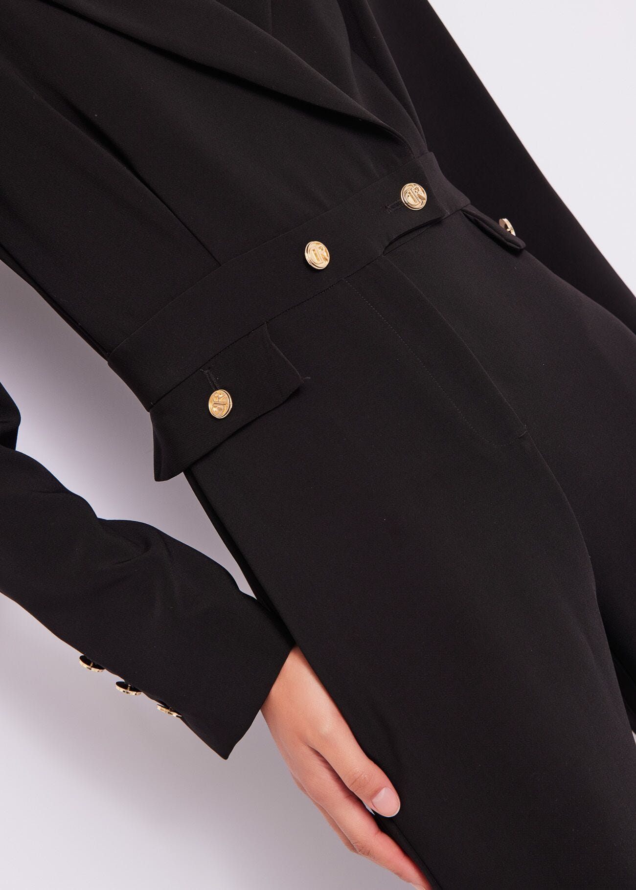 Two-way stretch jumpsuit