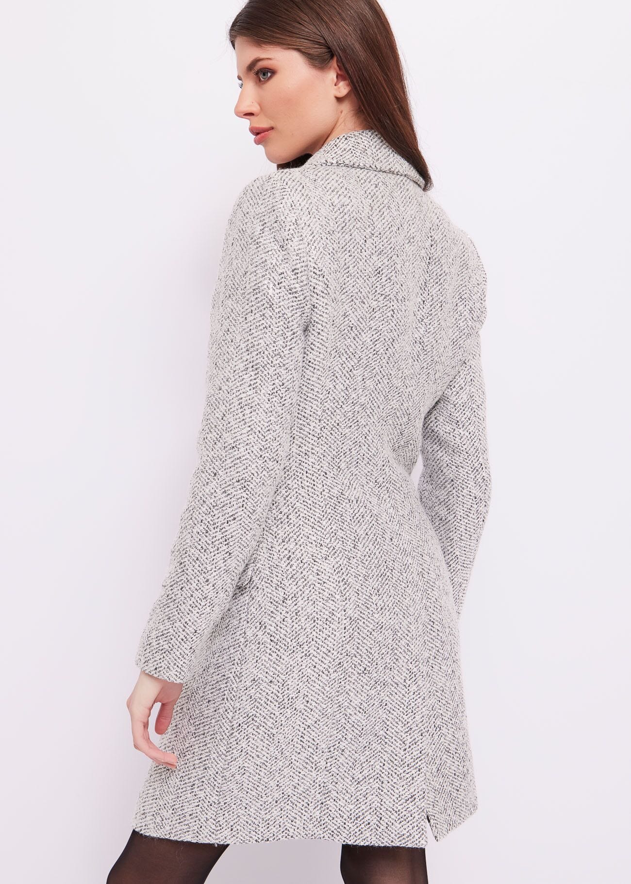 Cappotto con paillettes