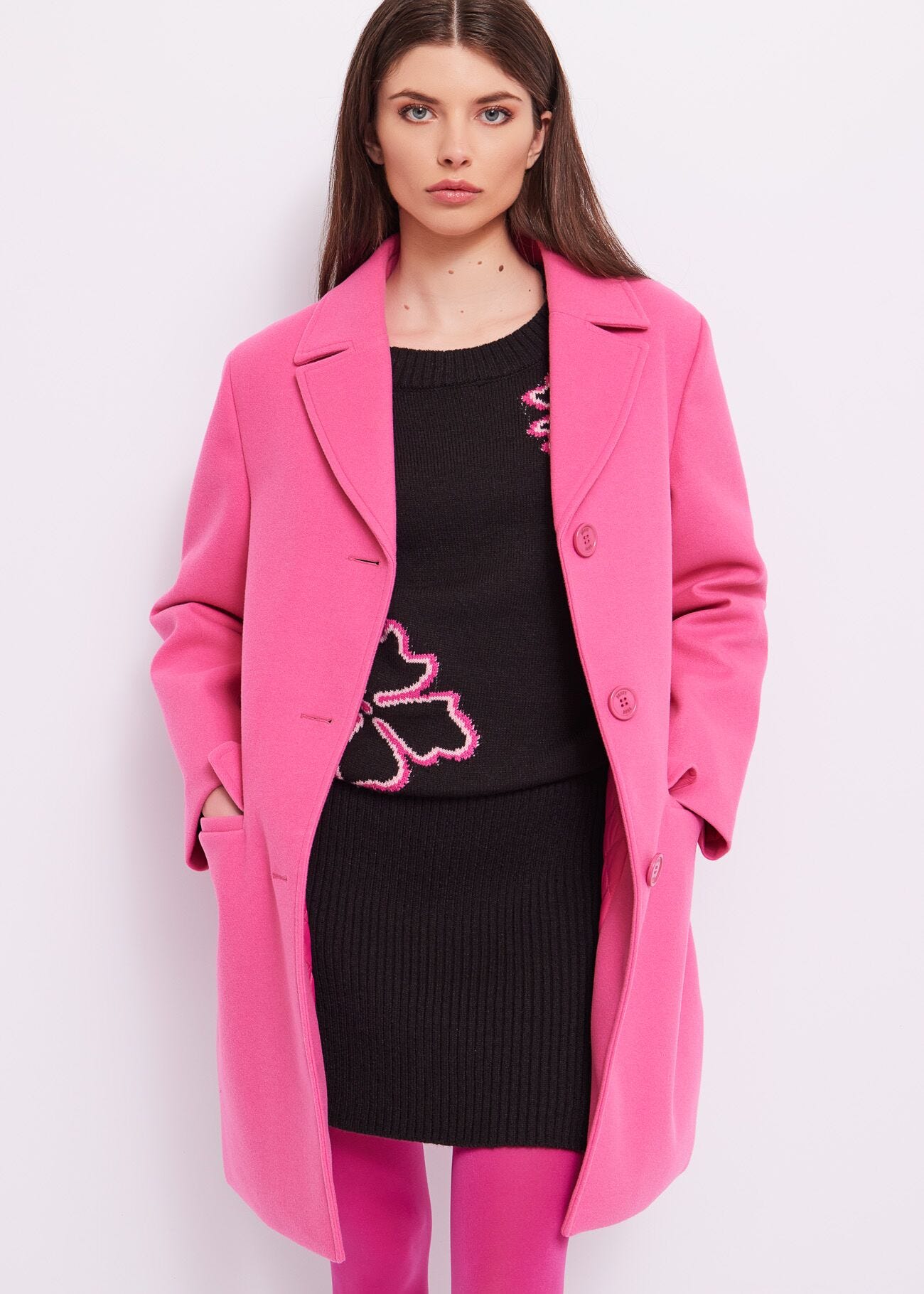 Cappotto in misto lana