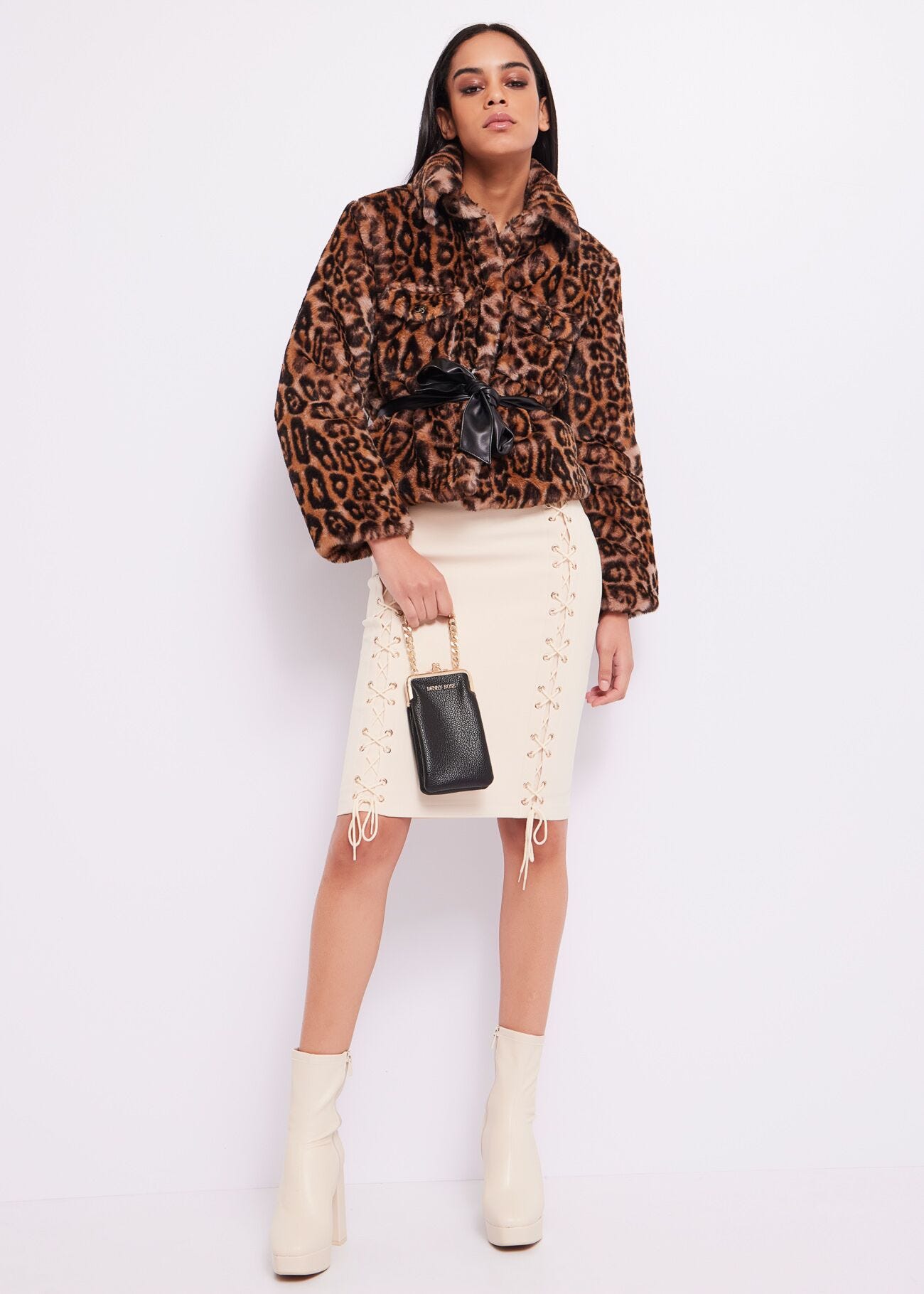 Animal-print jacket