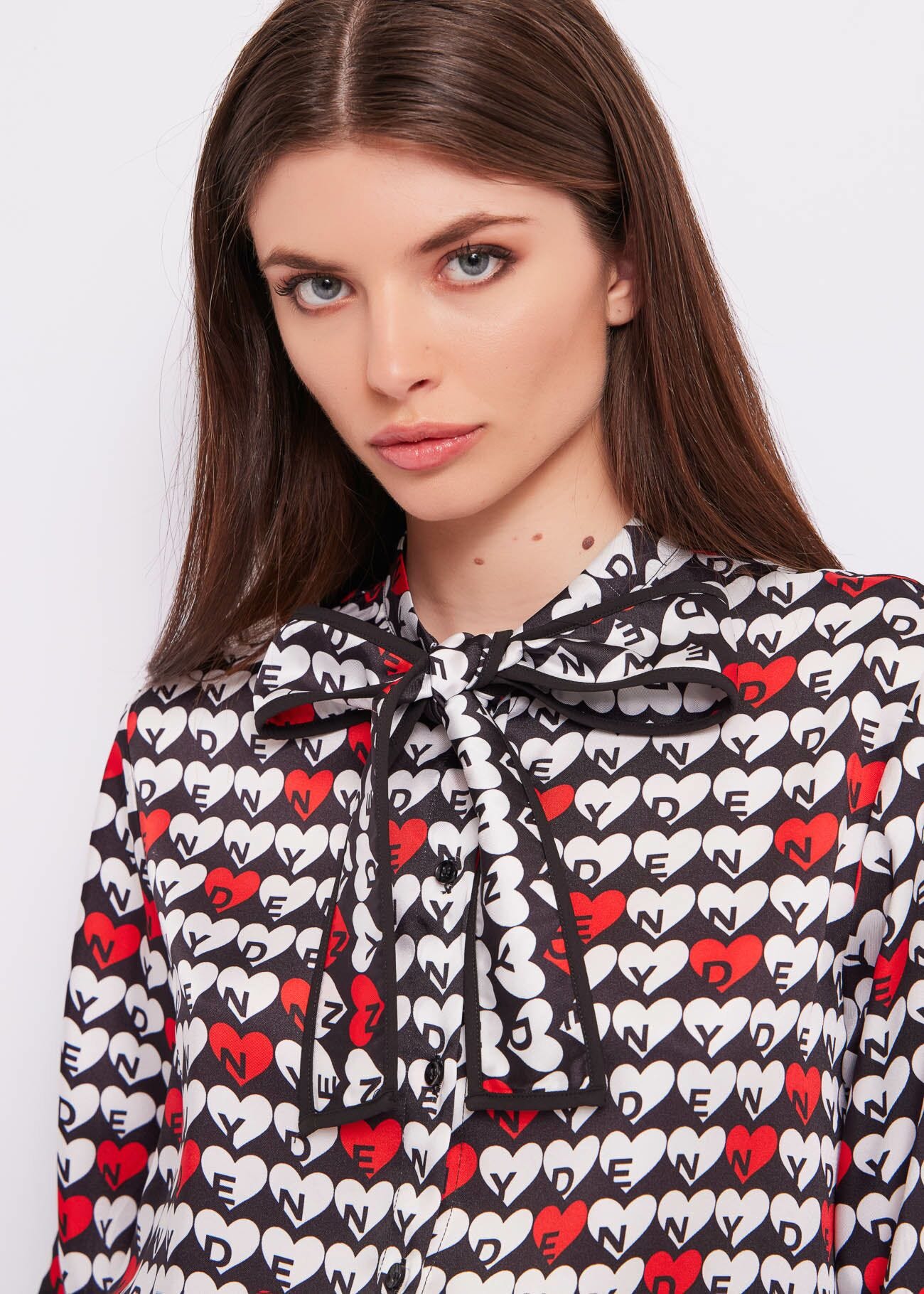 Shirt with hearts