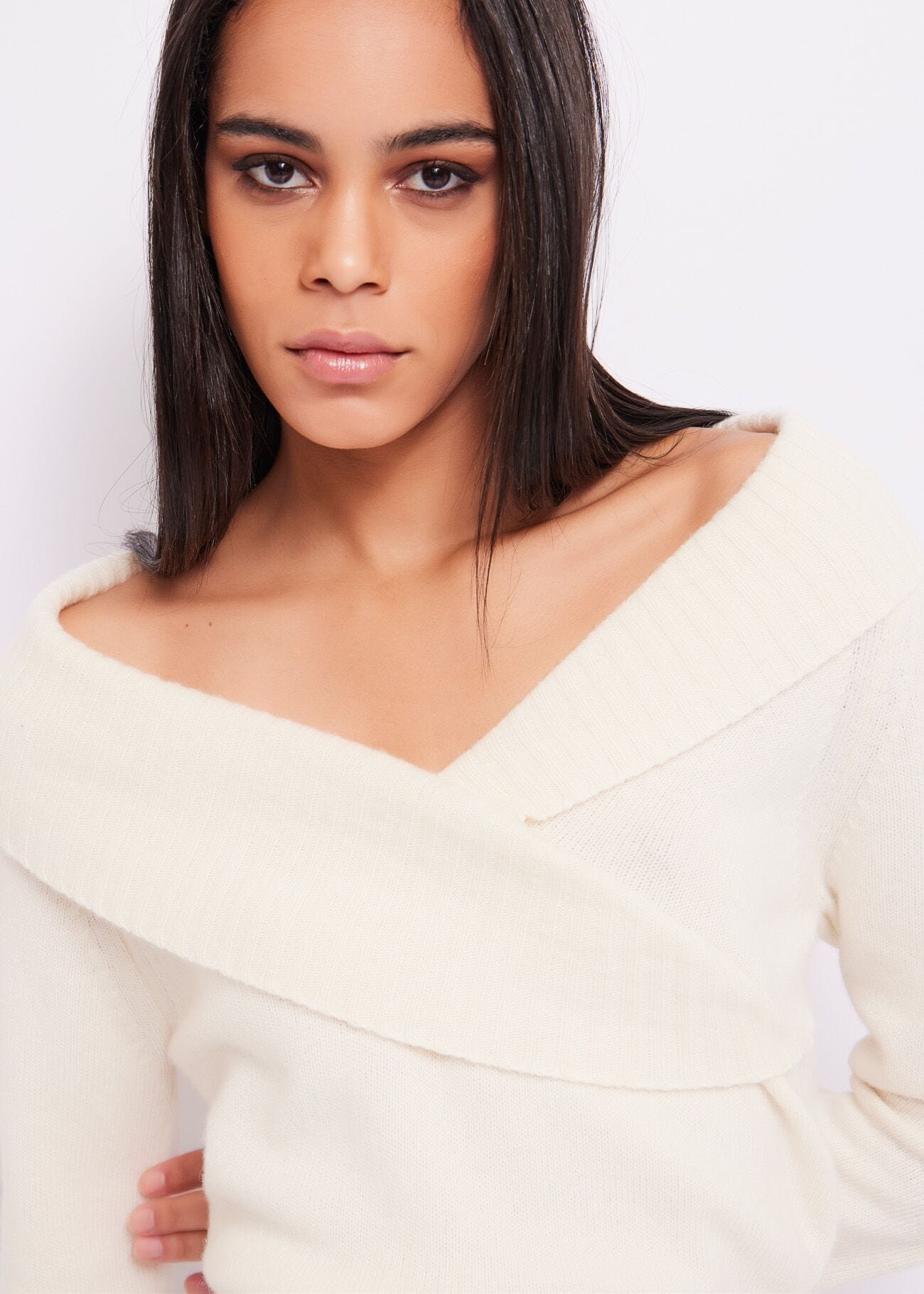 Wool and cashmere blend jumper