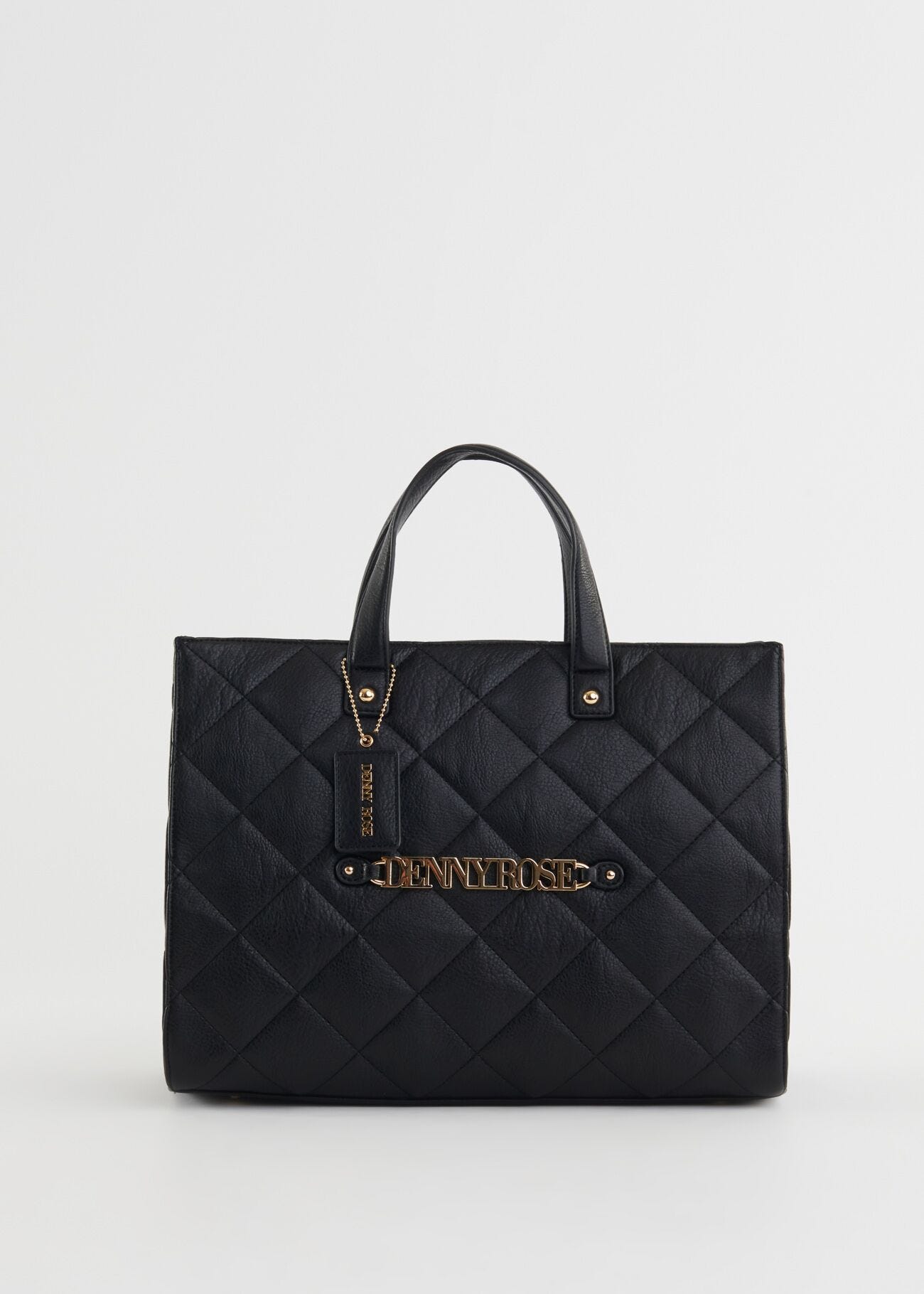 Quilted shopper bag