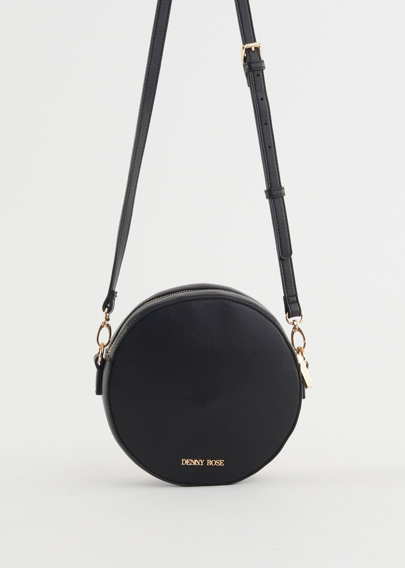 Faux-leather crossbody bag