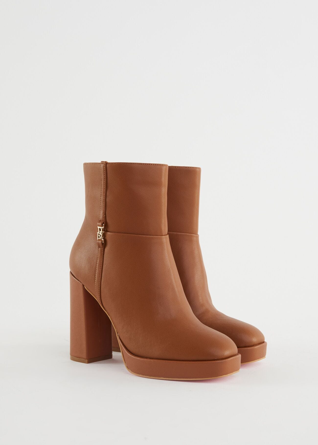 Leather ankle boots
