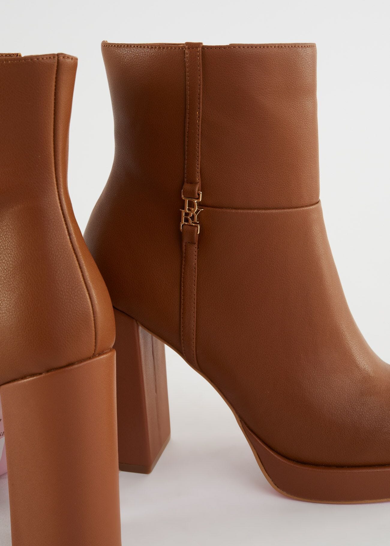 Leather ankle boots