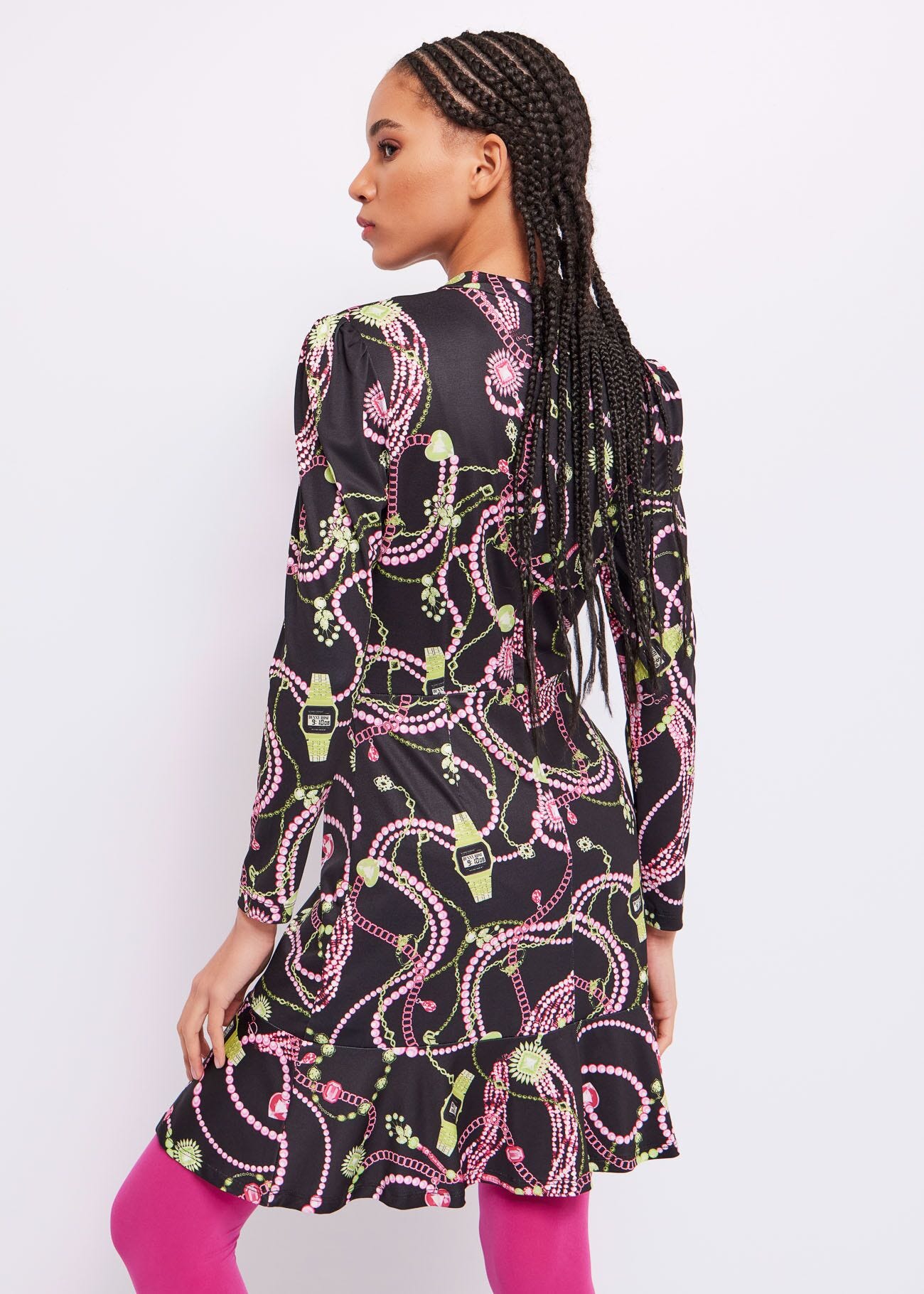 Dress with print