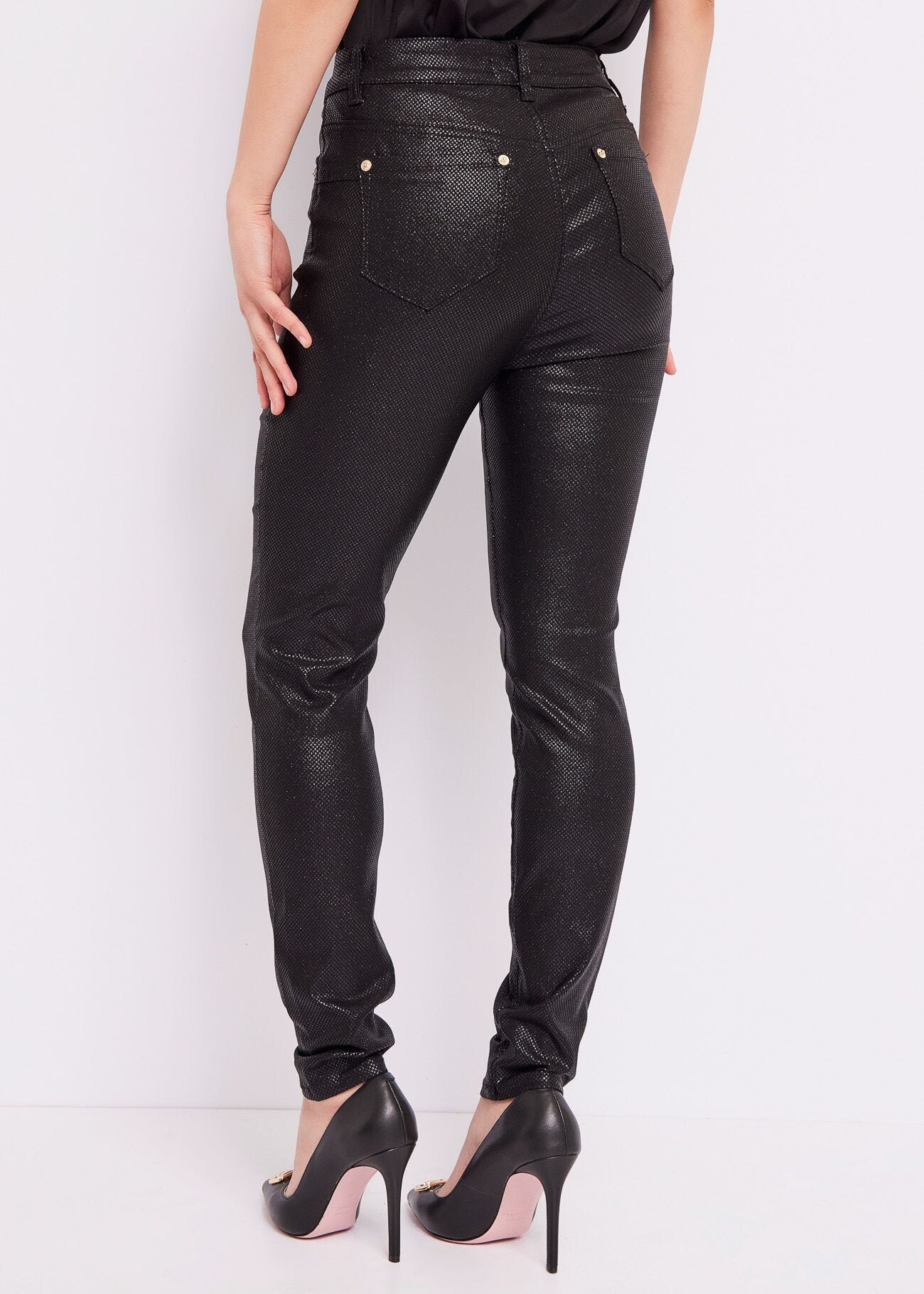 Lurex jeggings