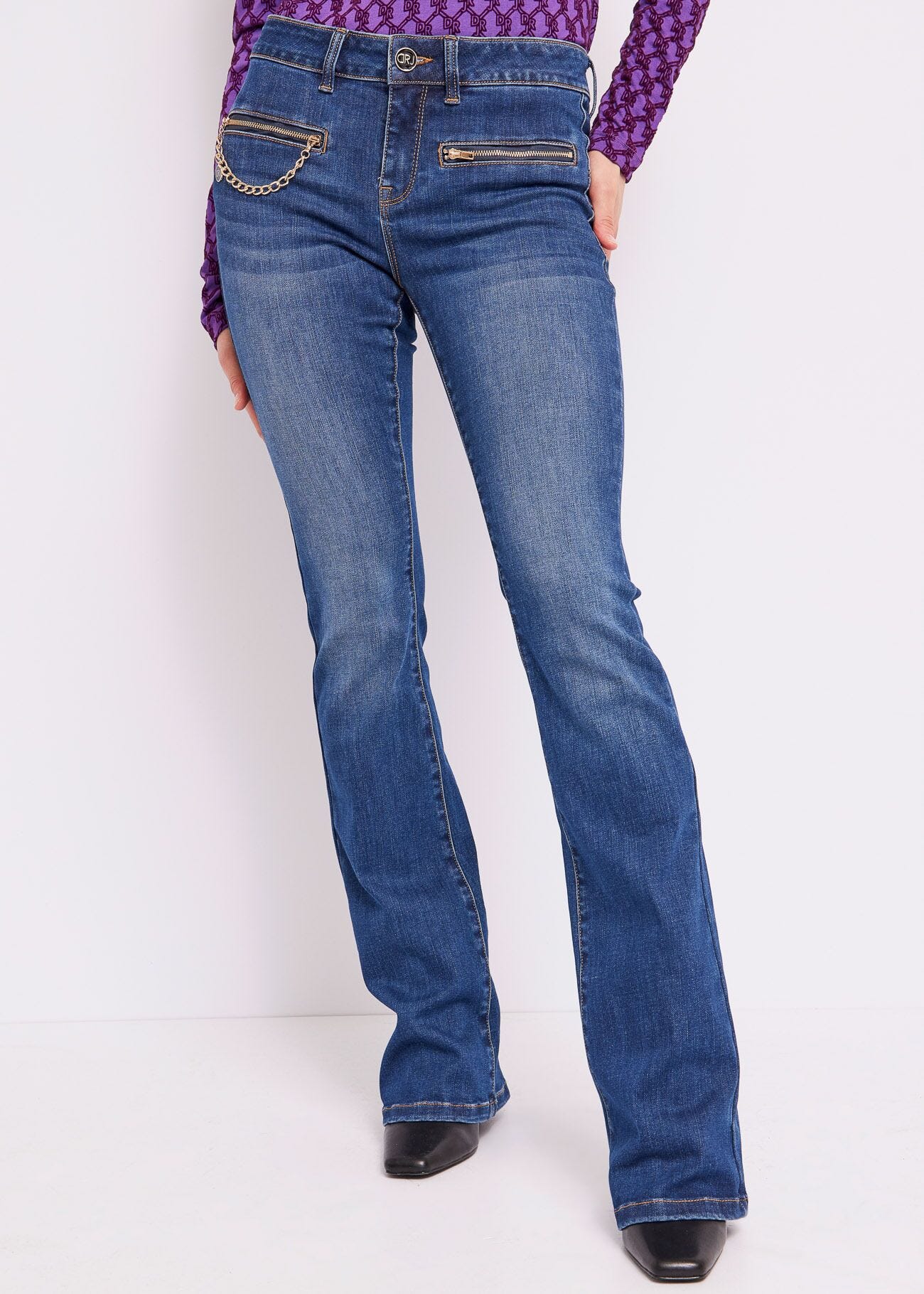 Flared jeans Denny Rose Official