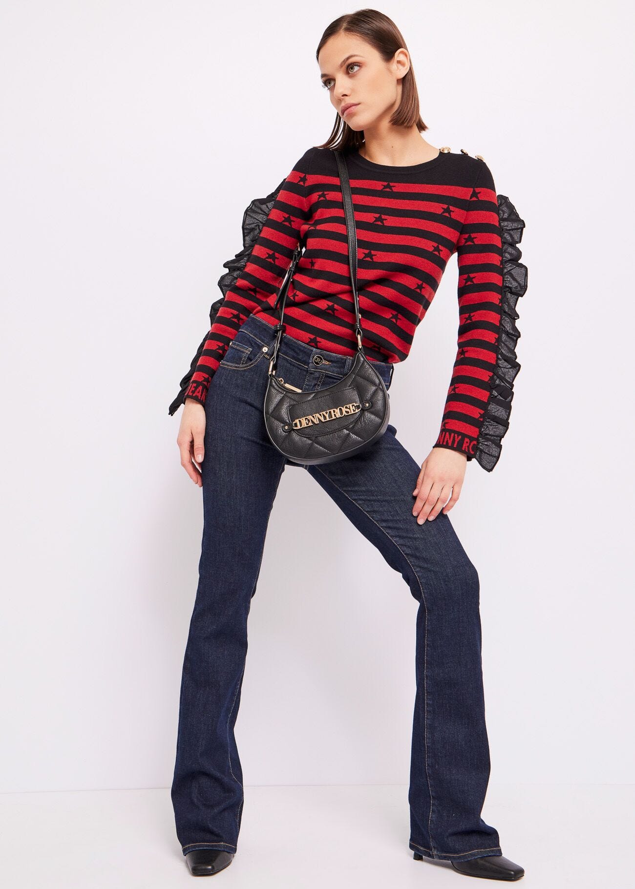 Flared jeans