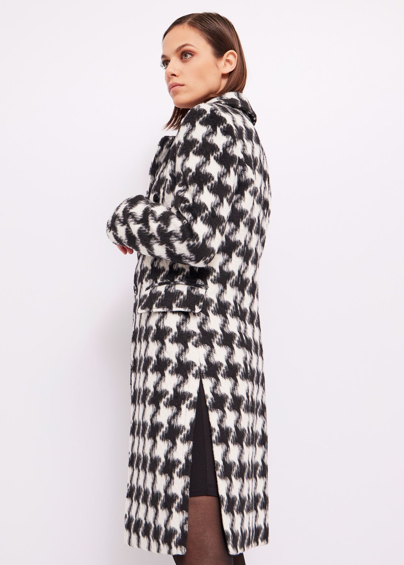 Cappotto pied de poule